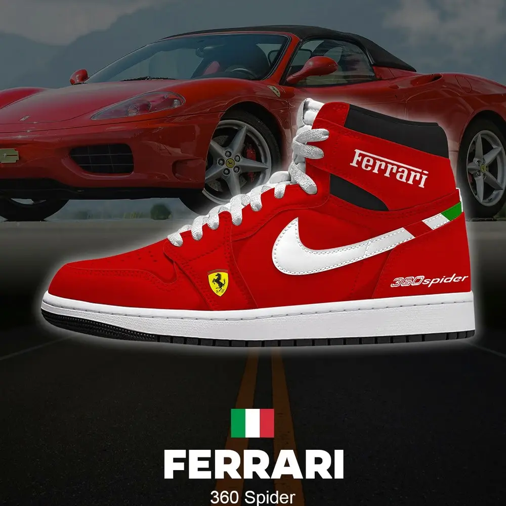 JWFancy FF 360 Spider AJ1 High Sneakers Shoes For Men And Women