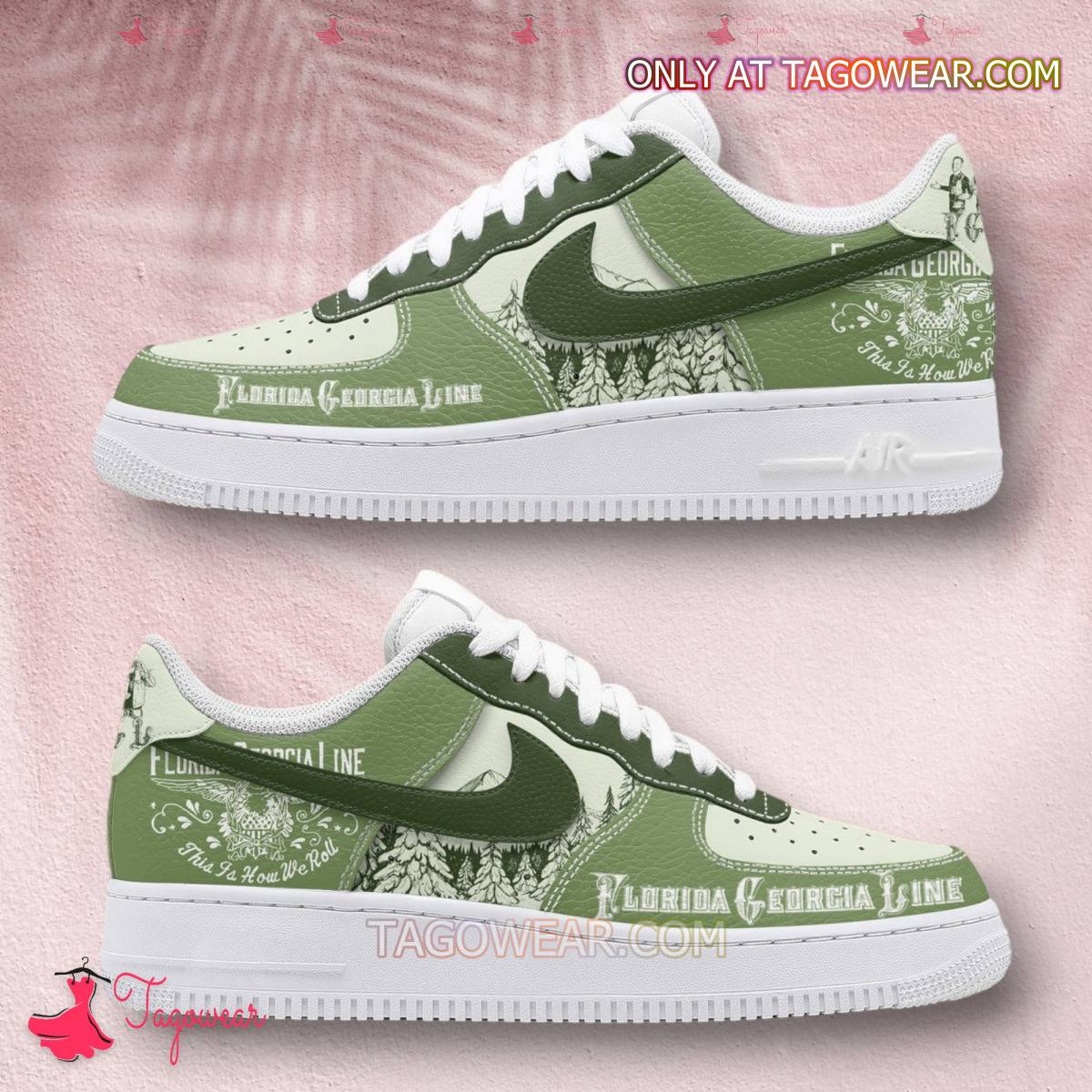 JWFancy Florida Georgia Line Air Low-Top Sneakers Shoes For Men And Women