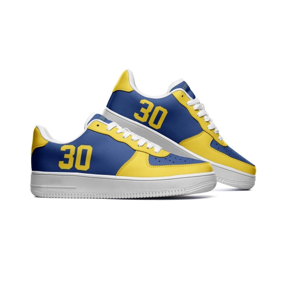 JWFancy Golden State Warriors Air Low-Top Sneakers Shoes For Men And Women