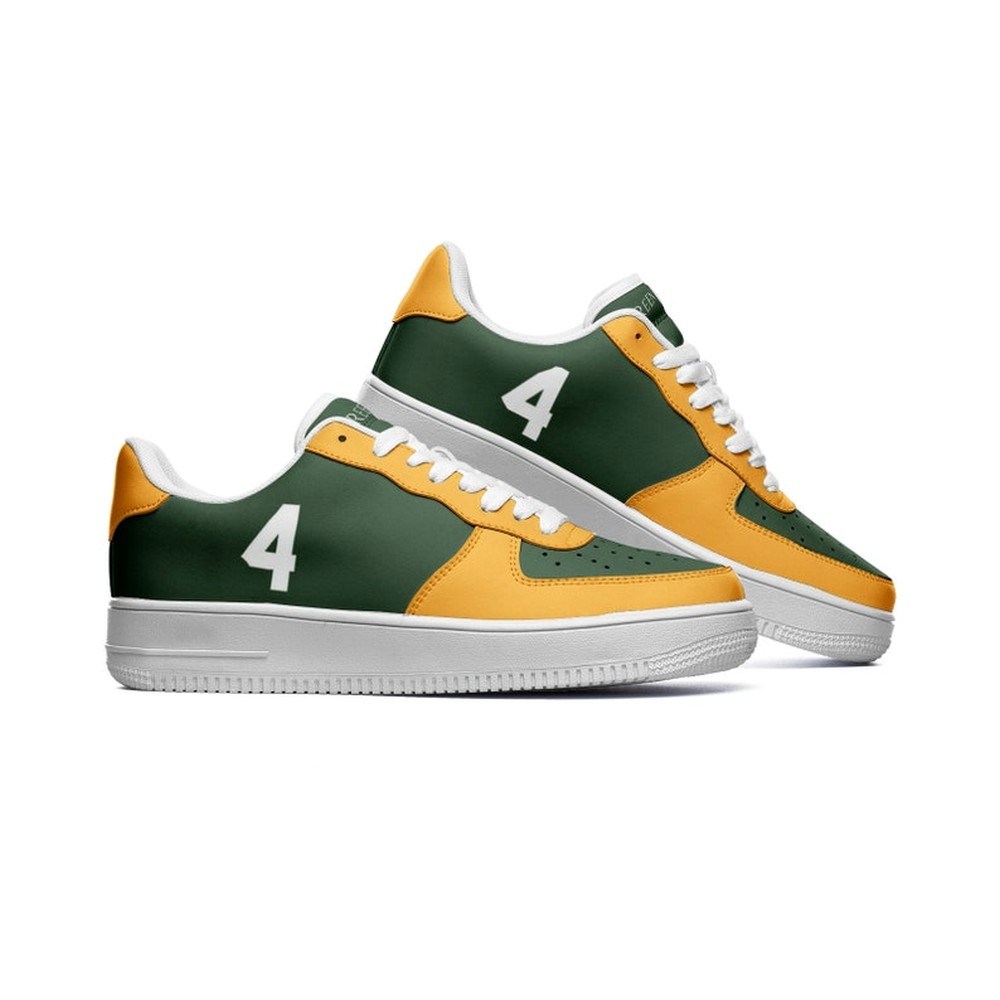 JWFancy Green Bay Packers Air Low-Top Sneakers Shoes For Men And Women