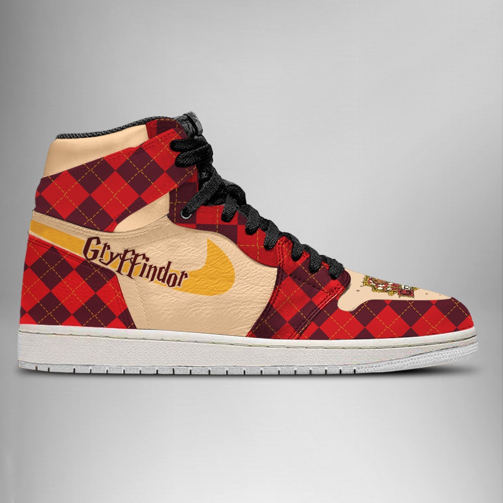 JWFancy Gryffindor Harry Potter AJ1 High Sneakers Shoes For Men And Women