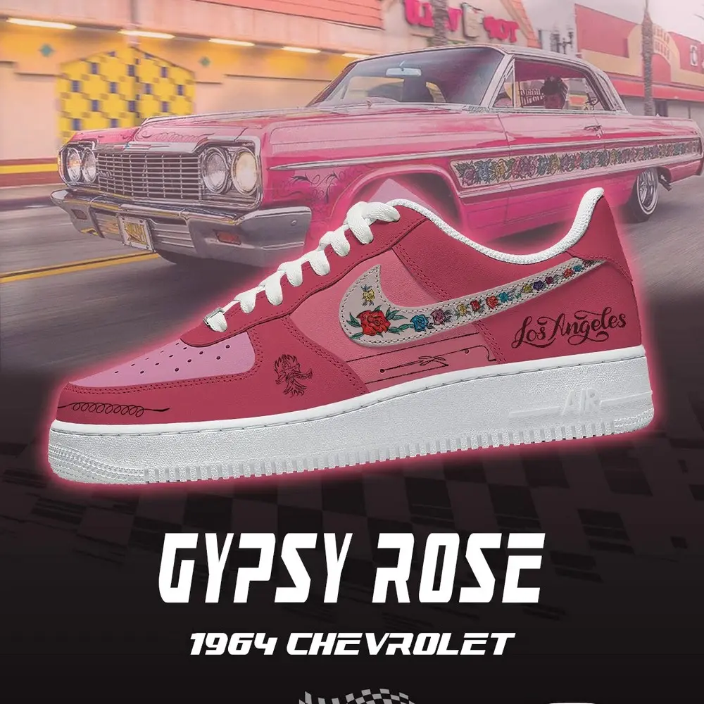 JWFancy Gypsy Rose 1964 Air Low-Top Sneakers Shoes For Men And Women