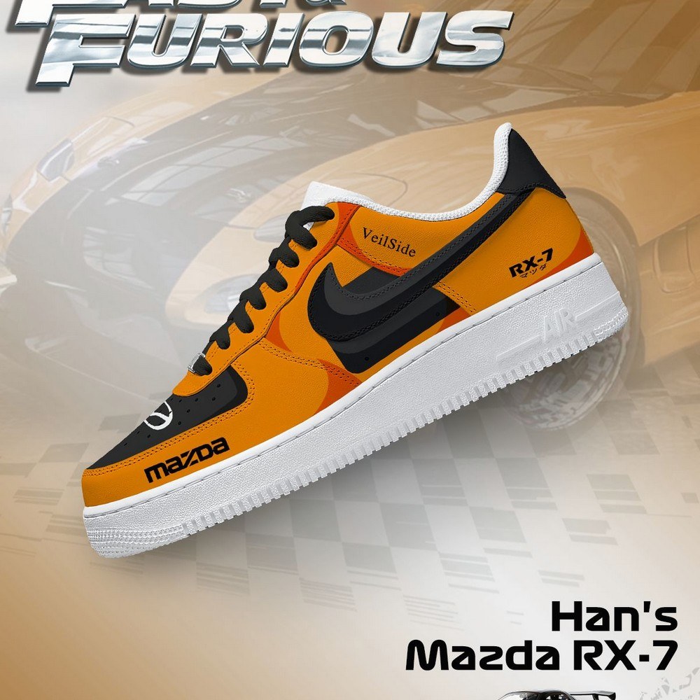 JWFancy Han's RX-7 Air Low-Top Sneakers Shoes For Men And Women