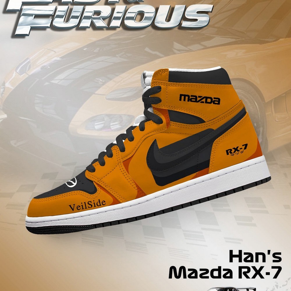 JWFancy Han's RX-7 AJ1 High Sneakers Shoes For Men And Women