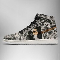 JWFancy Harry Potter AJ1 High Sneakers Shoes For Men And Women