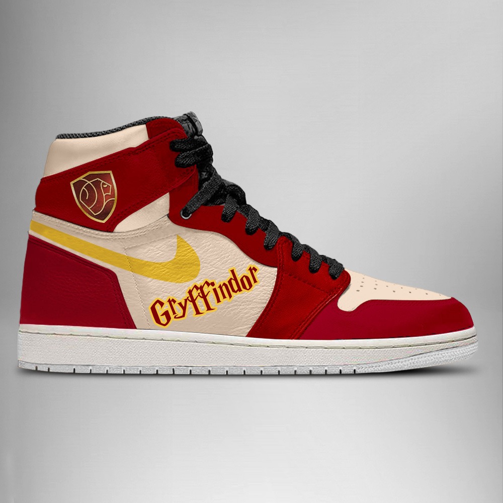JWFancy Harry Potter x Gryffindor AJ1 High Sneakers Shoes For Men And Women