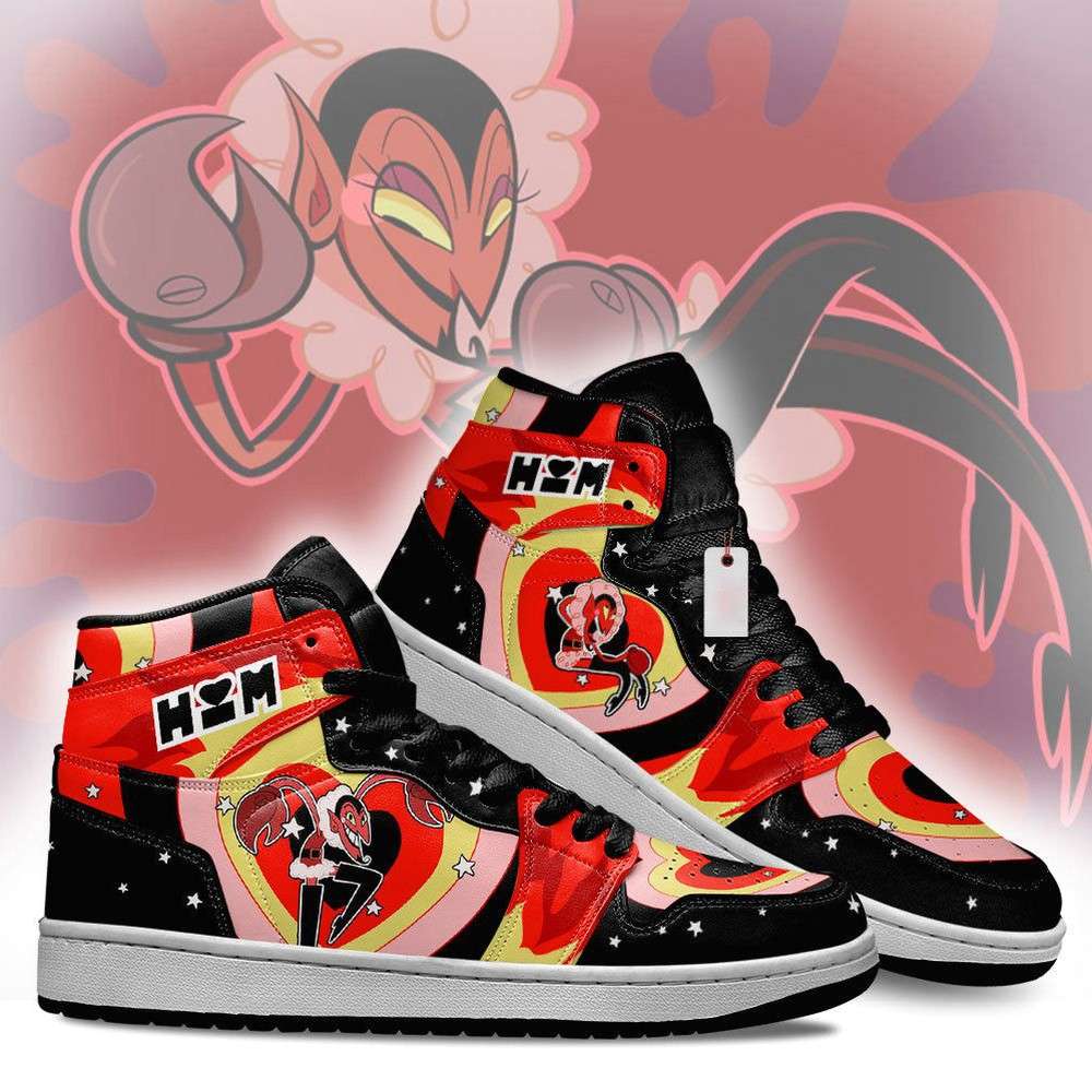 JWFancy Him The Powerpuff Girls AJ1 High Sneakers Shoes For Men And Women