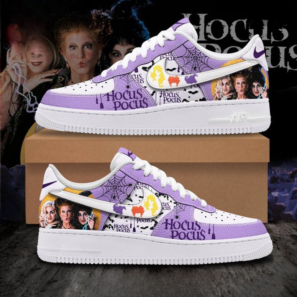 JWFancy Hocus Pocus Air Low-Top Sneakers Shoes For Men And Women