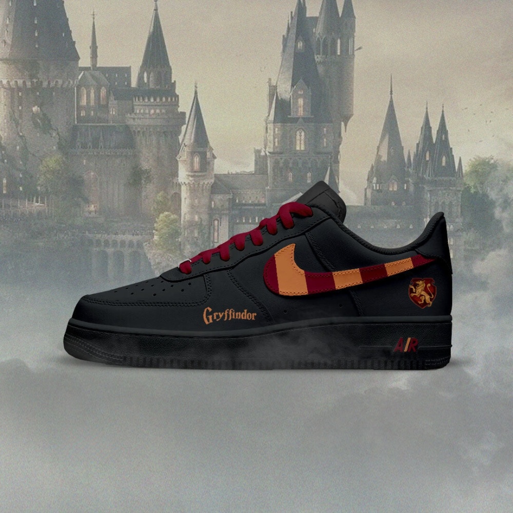 JWFancy Hogwart Grinfindor Air Low-Top Sneakers Shoes For Men And Women