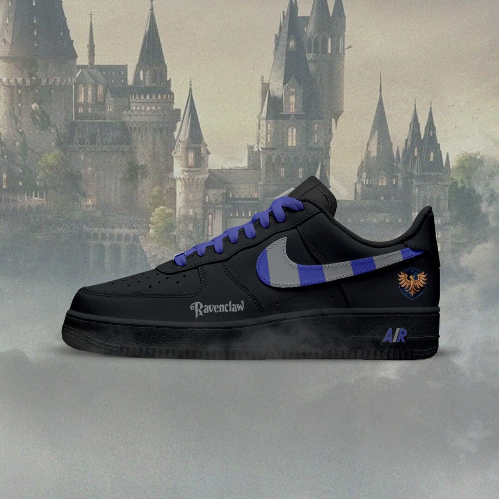 JWFancy Hogwart Ravenclaw Air Low-Top Sneakers Shoes For Men And Women