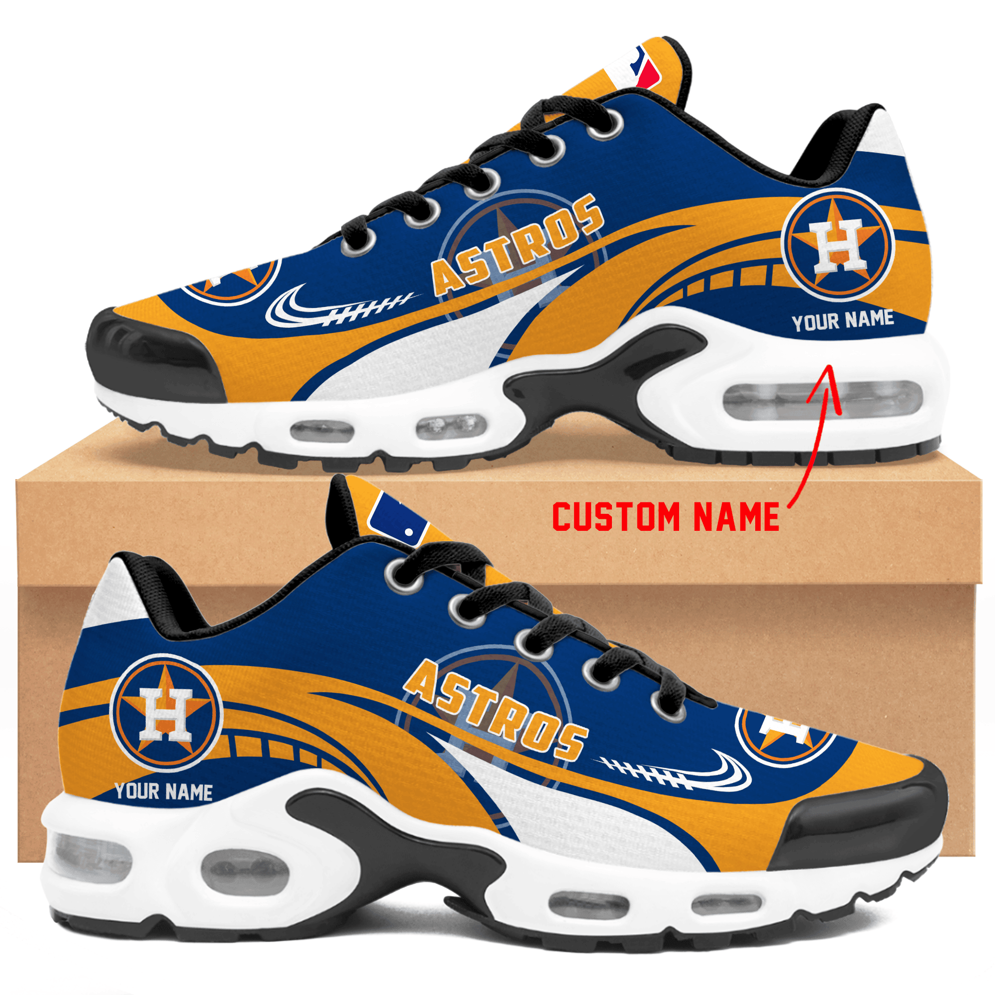 JWFancy Houston Astros TN Shoes Sneakers For Men And Women