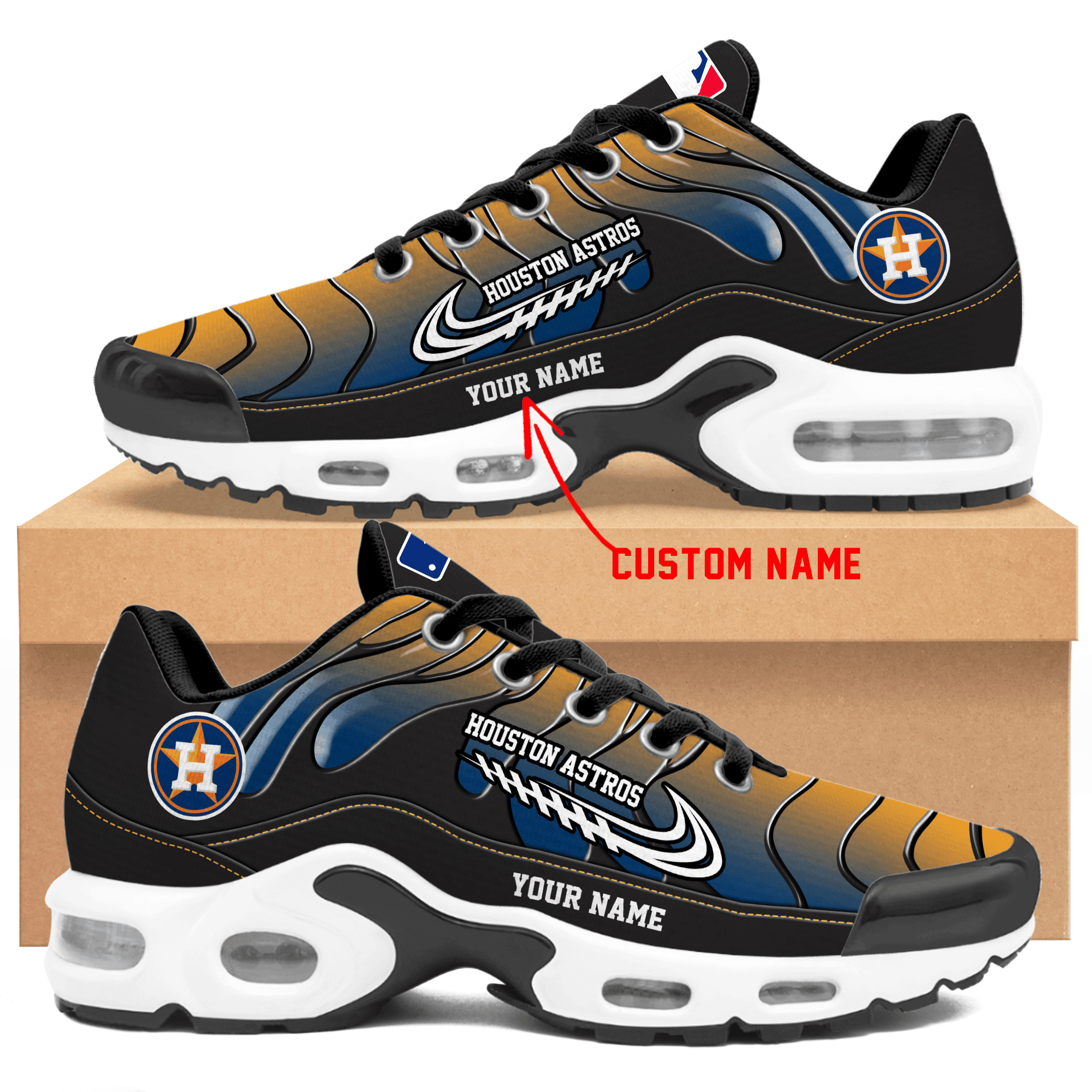 JWFancy Houston Astros TN Shoes Sneakers For Men And Women