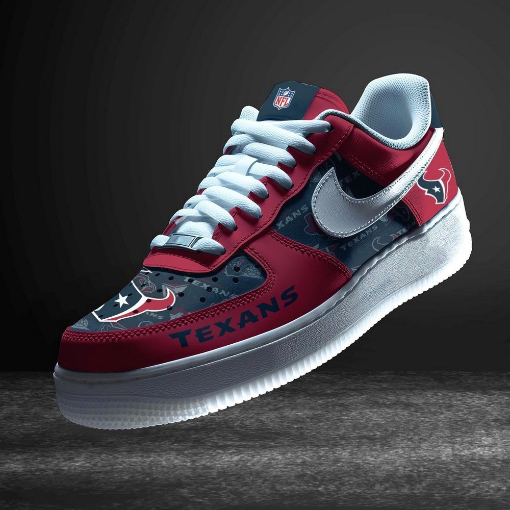 JWFancy Houston Texans Version 9 Air Low-Top Sneakers Shoes For Men And Women