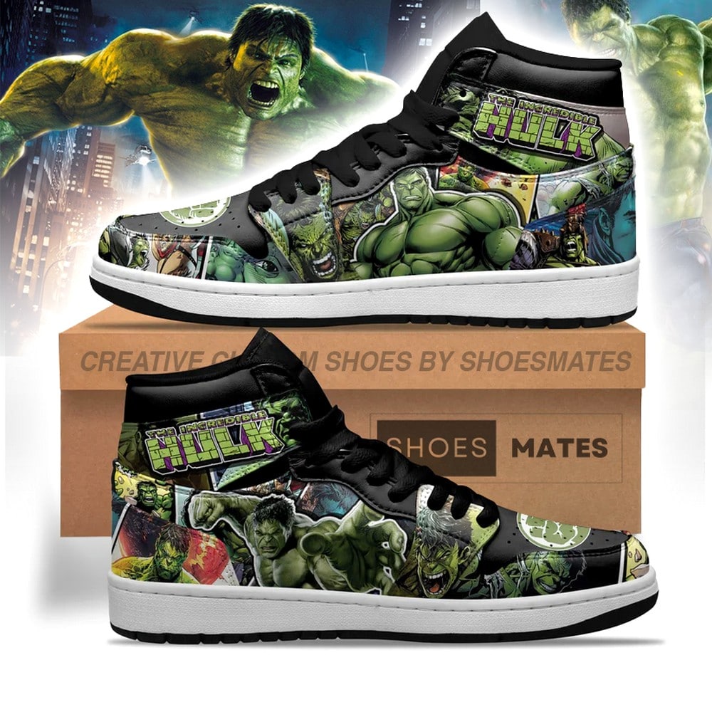 JWFancy Hulk AJ1 High Sneakers Shoes For Men And Women