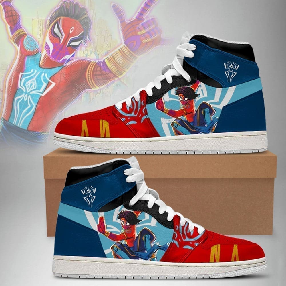 JWFancy India Spider-Man AJ1 High Sneakers Shoes For Men And Women
