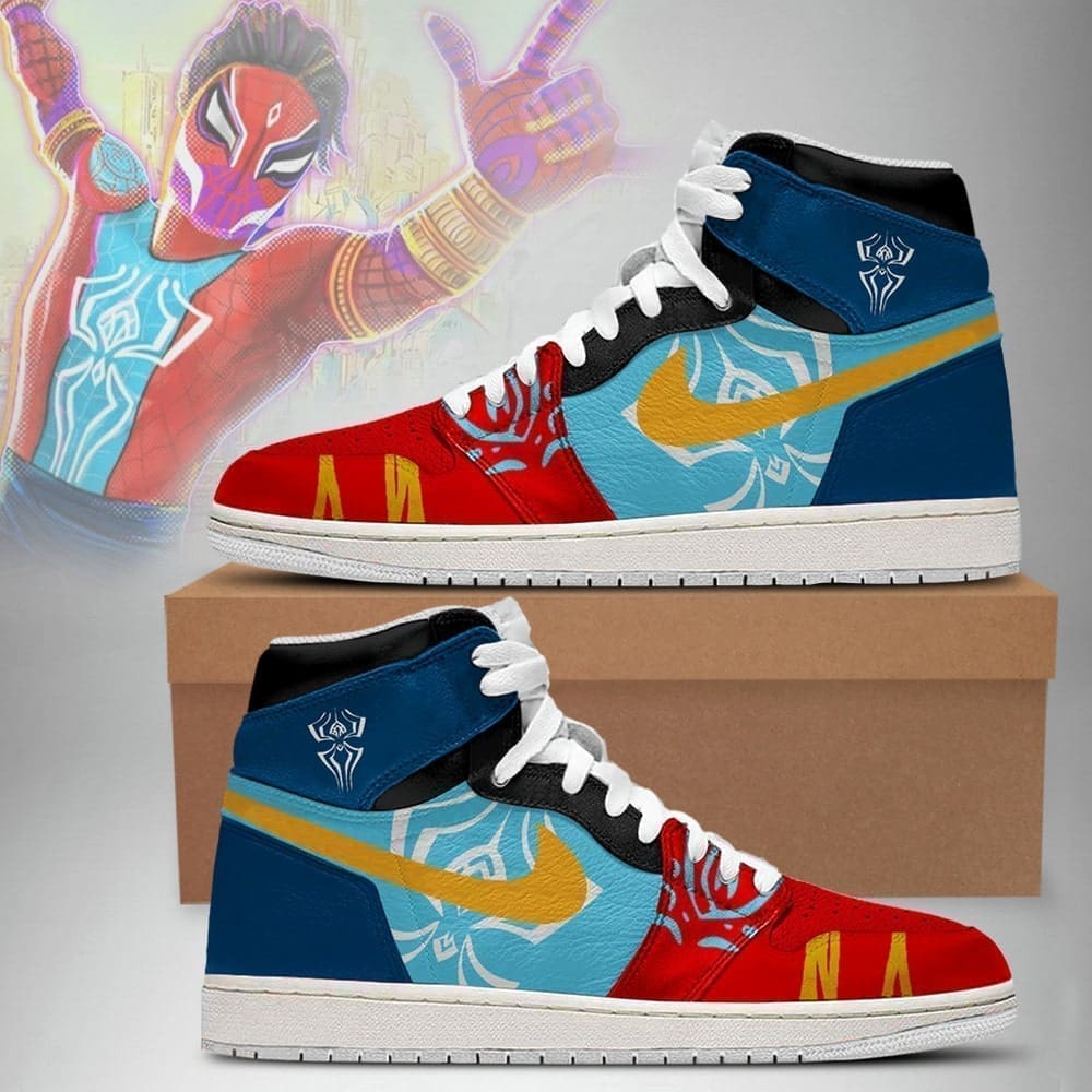 JWFancy India Spider-Man AJ1 High Sneakers Shoes For Men And Women