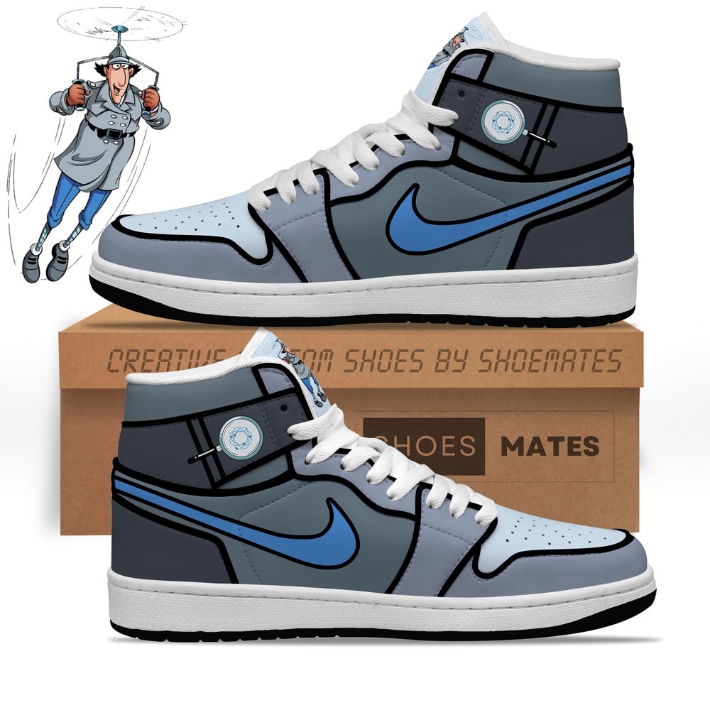JWFancy Inspector Gadget AJ1 High Sneakers Shoes For Men And Women