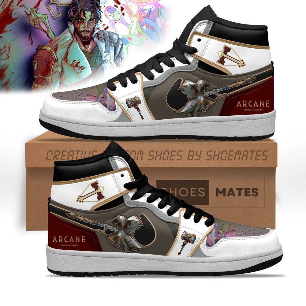 JWFancy Jayce Arcane AJ1 High Sneakers Shoes For Men And Women