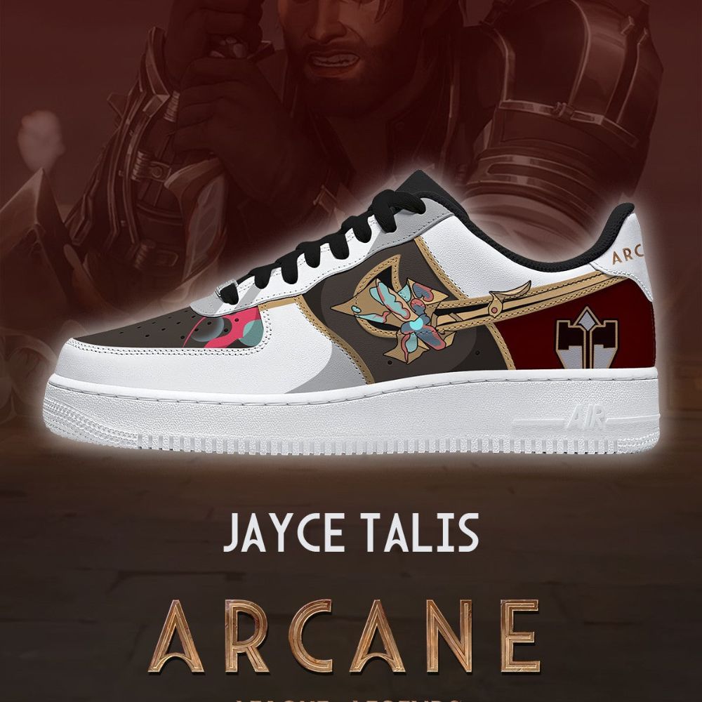 JWFancy Jayce Talis Arcane Air Low-Top Sneakers Shoes For Men And Women