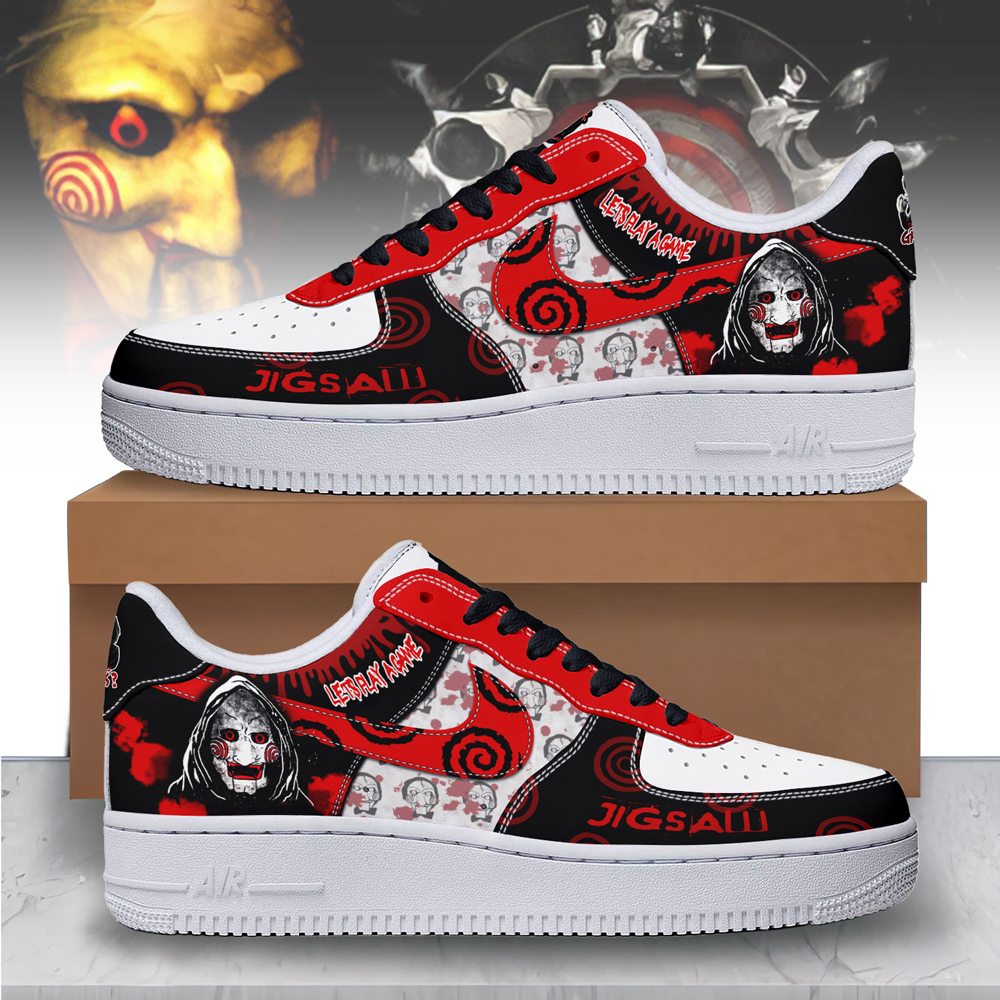 JWFancy Jigsaw x Halloween Air Low-Top Sneakers Shoes For Men And Women
