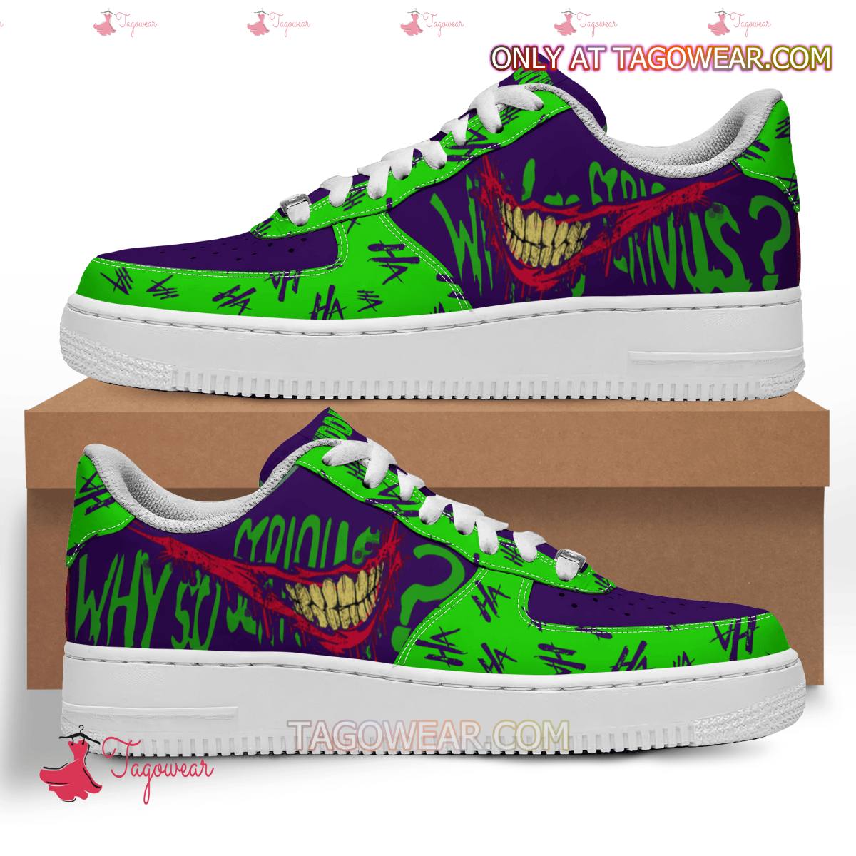 JWFancy Joker Air Low-Top Sneakers Shoes For Men And Women