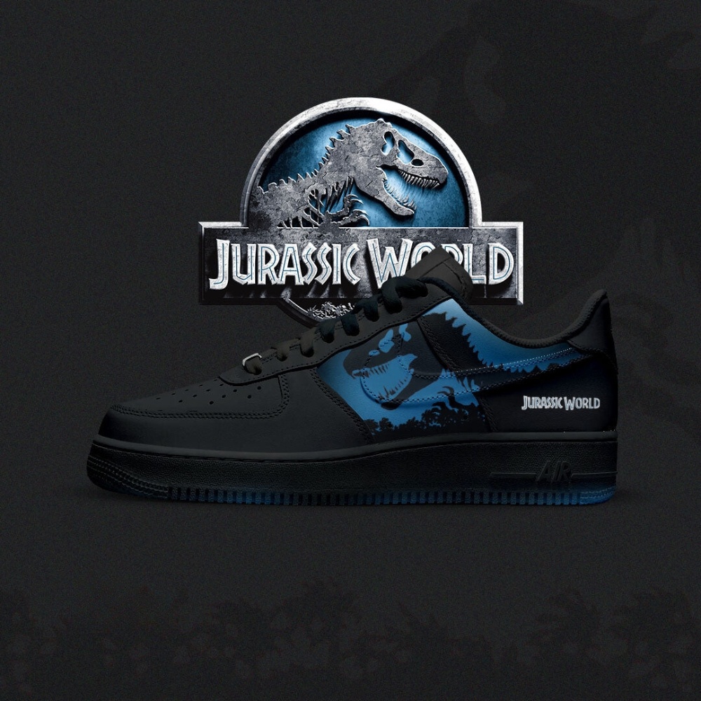 JWFancy Jurrasic Jurassic World Air Low-Top Sneakers Shoes For Men And Women