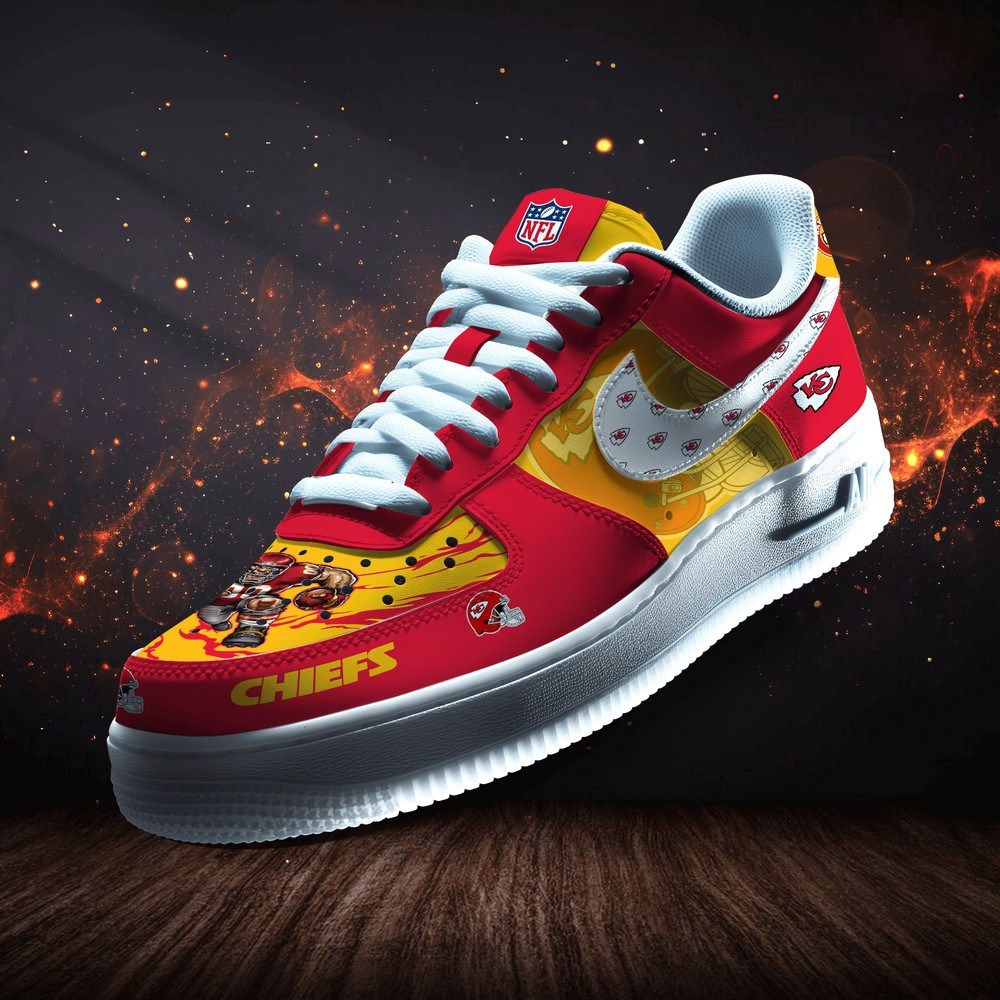 JWFancy Kansas City Chiefs  Version 2 Air Low-Top Sneakers Shoes For Men And Women