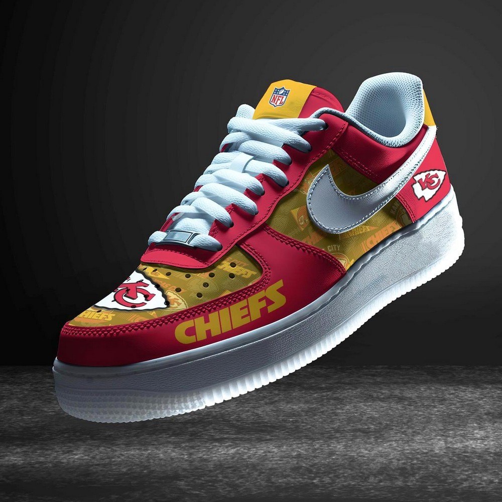 JWFancy Kansas City Chiefs Version 8 Air Low-Top Sneakers Shoes For Men And Women