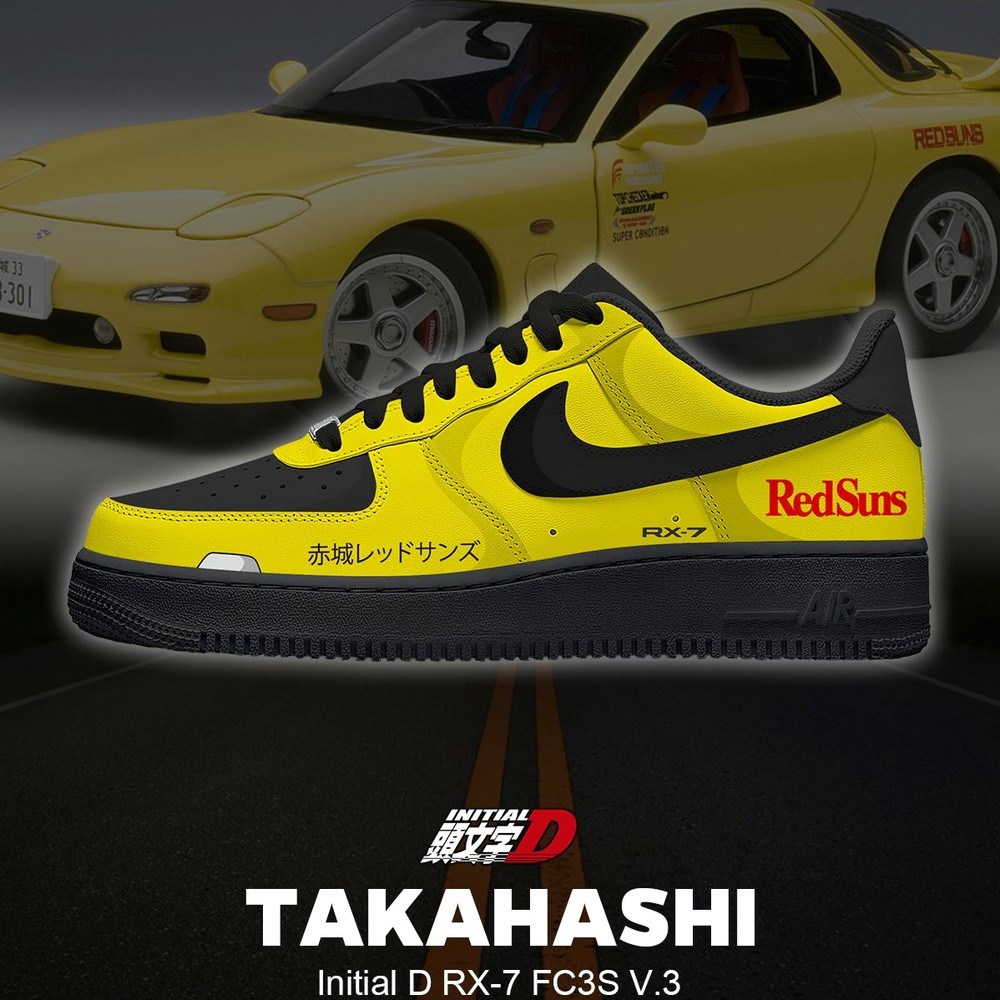 JWFancy Keisuke RX-7 FD3S Air Low-Top Sneakers Shoes For Men And Women
