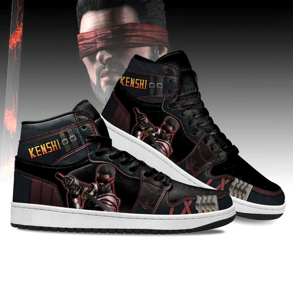JWFancy Kenshi Mortal Kombat Version 2 AJ1 High Sneakers Shoes For Men And Women