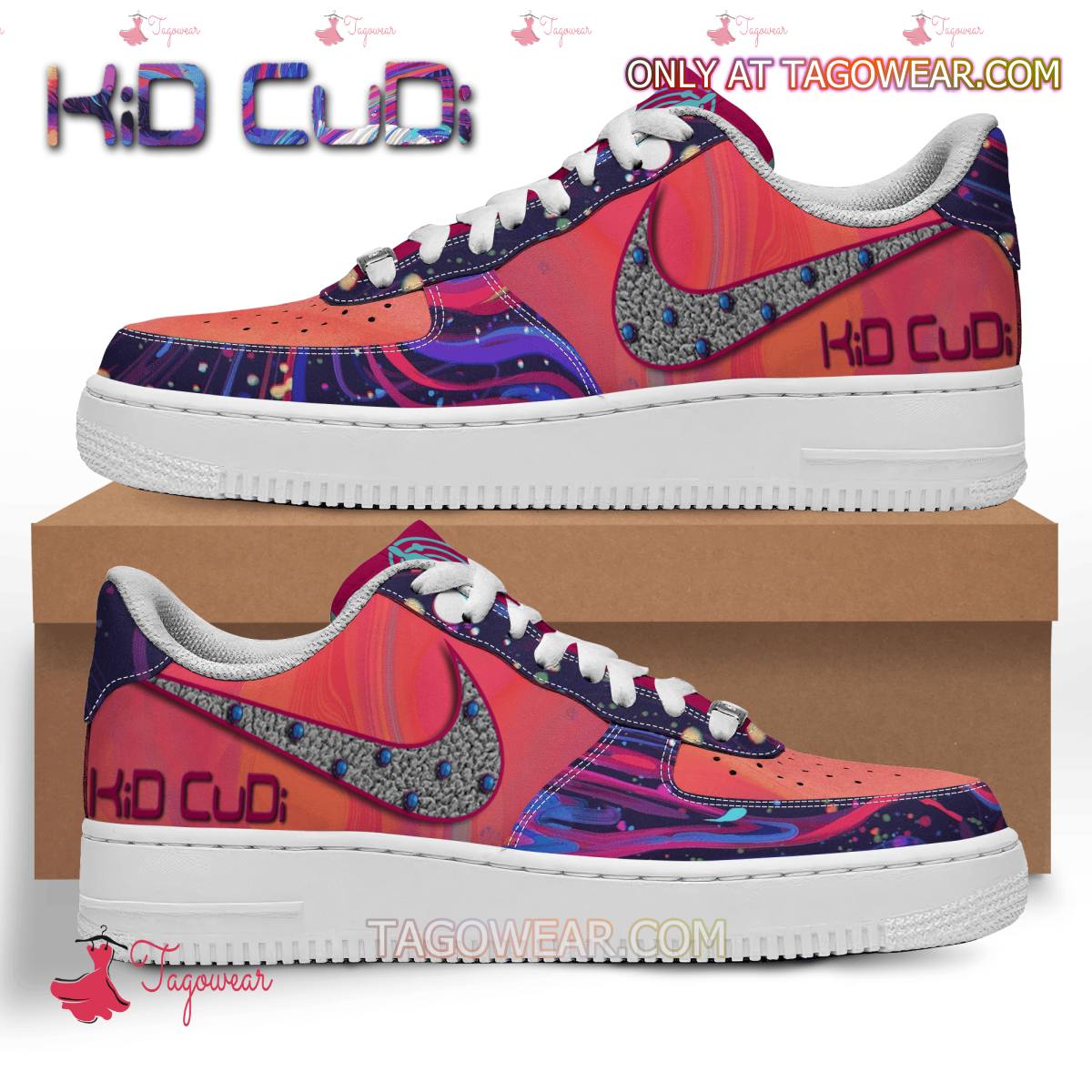 JWFancy Kid Cudi Air Low-Top Sneakers Shoes For Men And Women