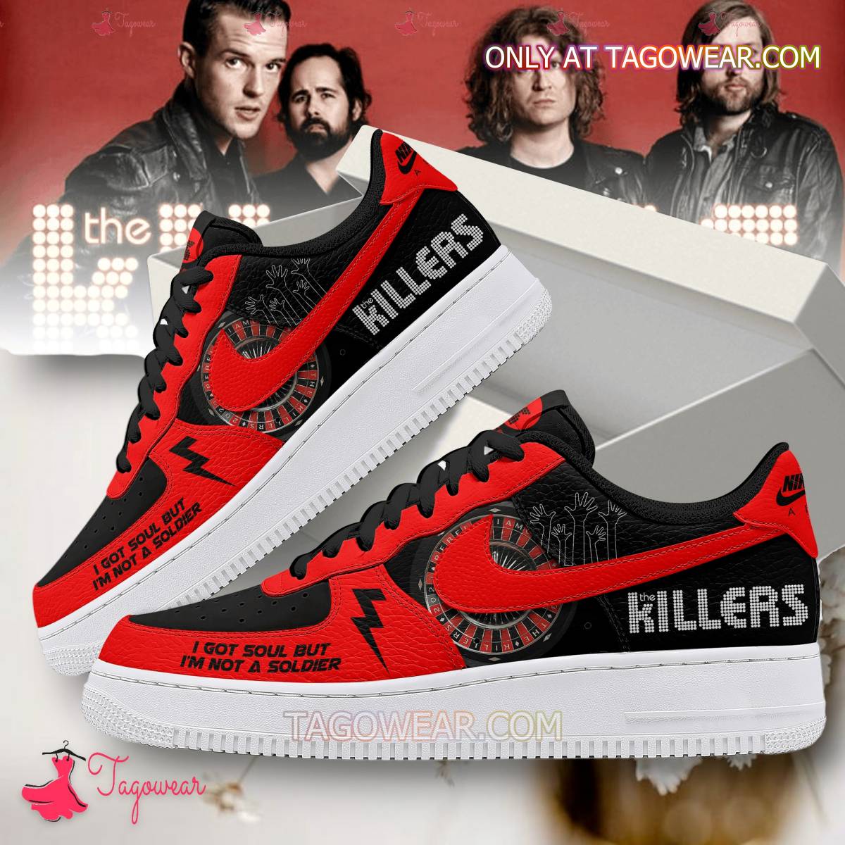 JWFancy Killers Air Low-Top Sneakers Shoes For Men And Women