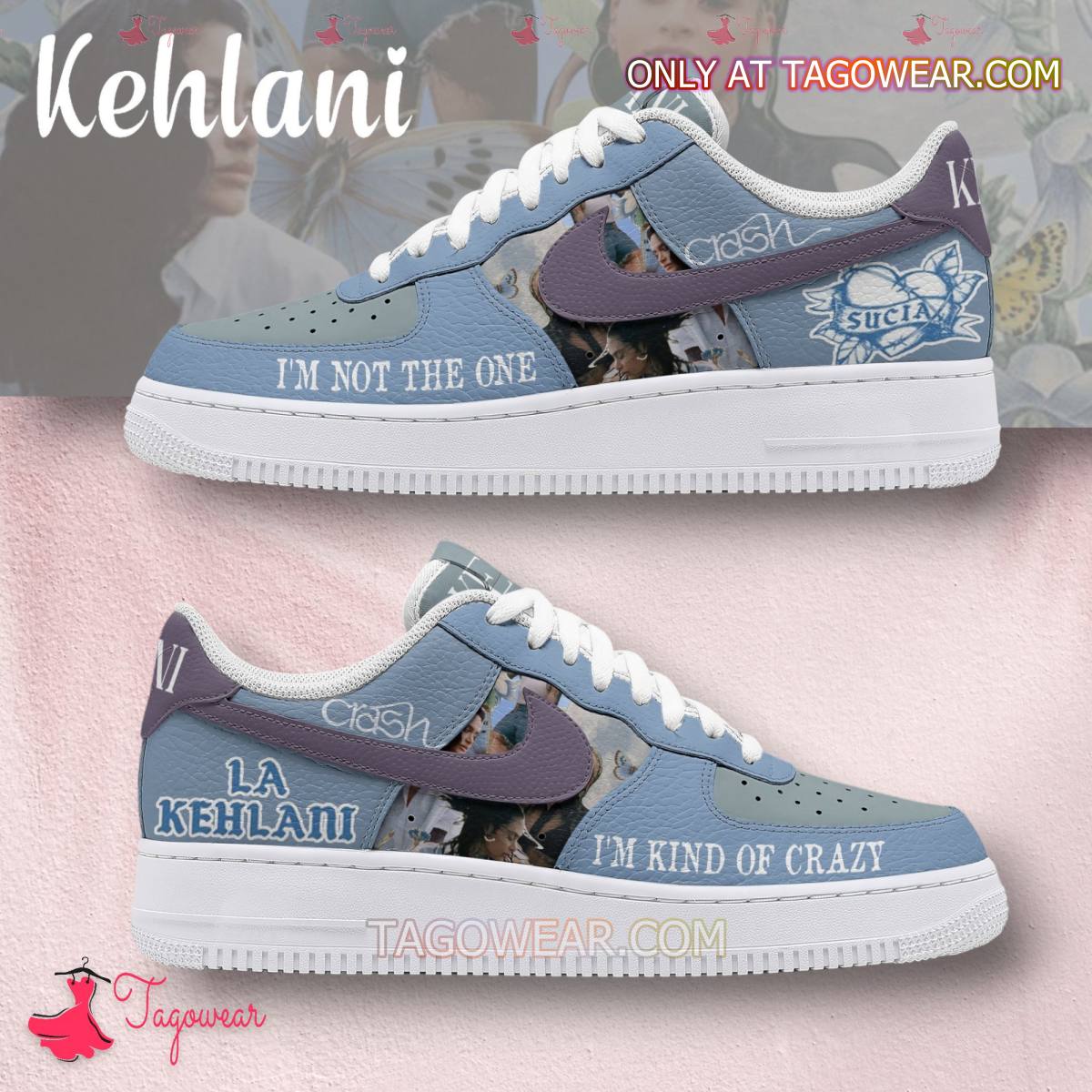 JWFancy La Kehlani Air Low-Top Sneakers Shoes For Men And Women