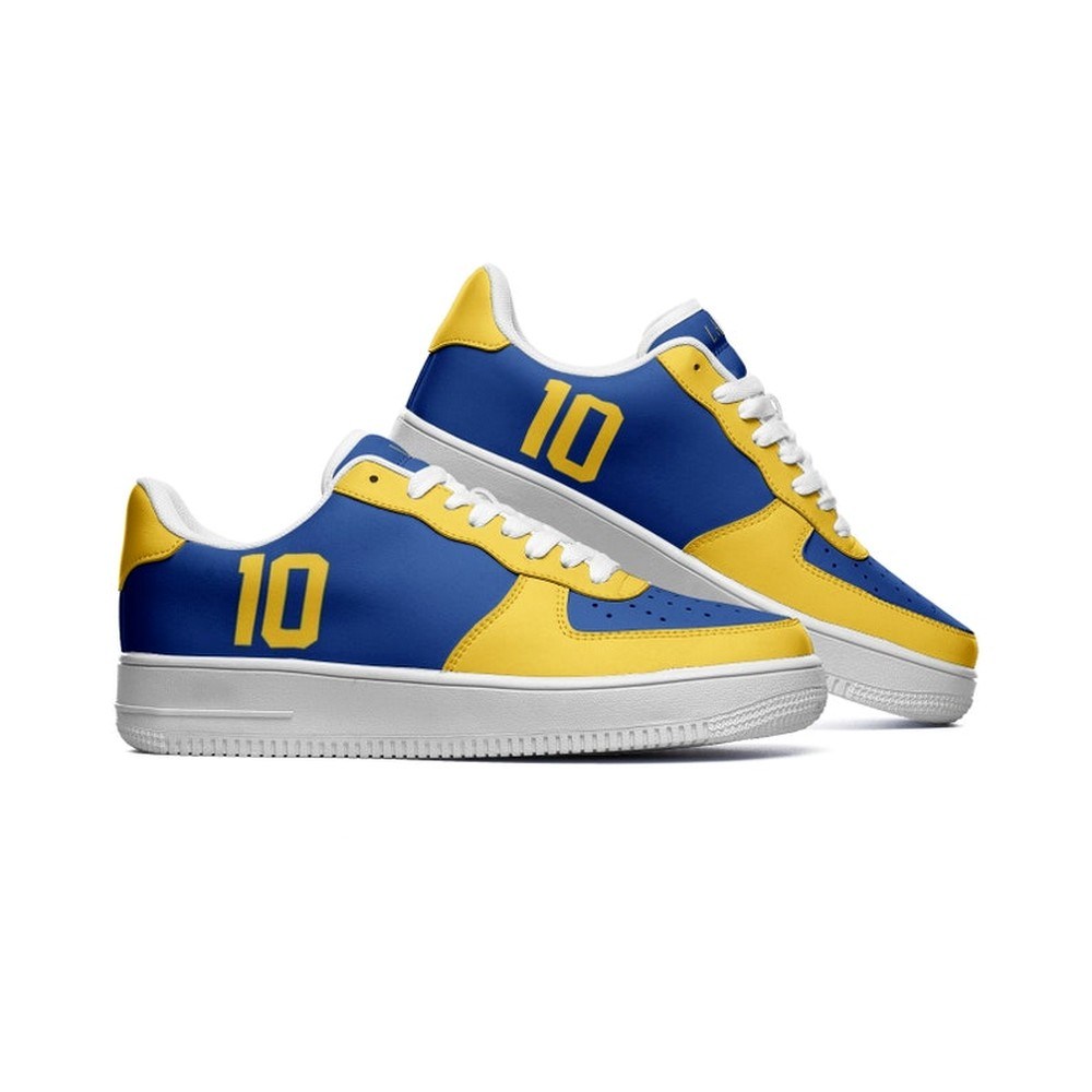 JWFancy LA Rams Flag Air Low-Top Sneakers Shoes For Men And Women