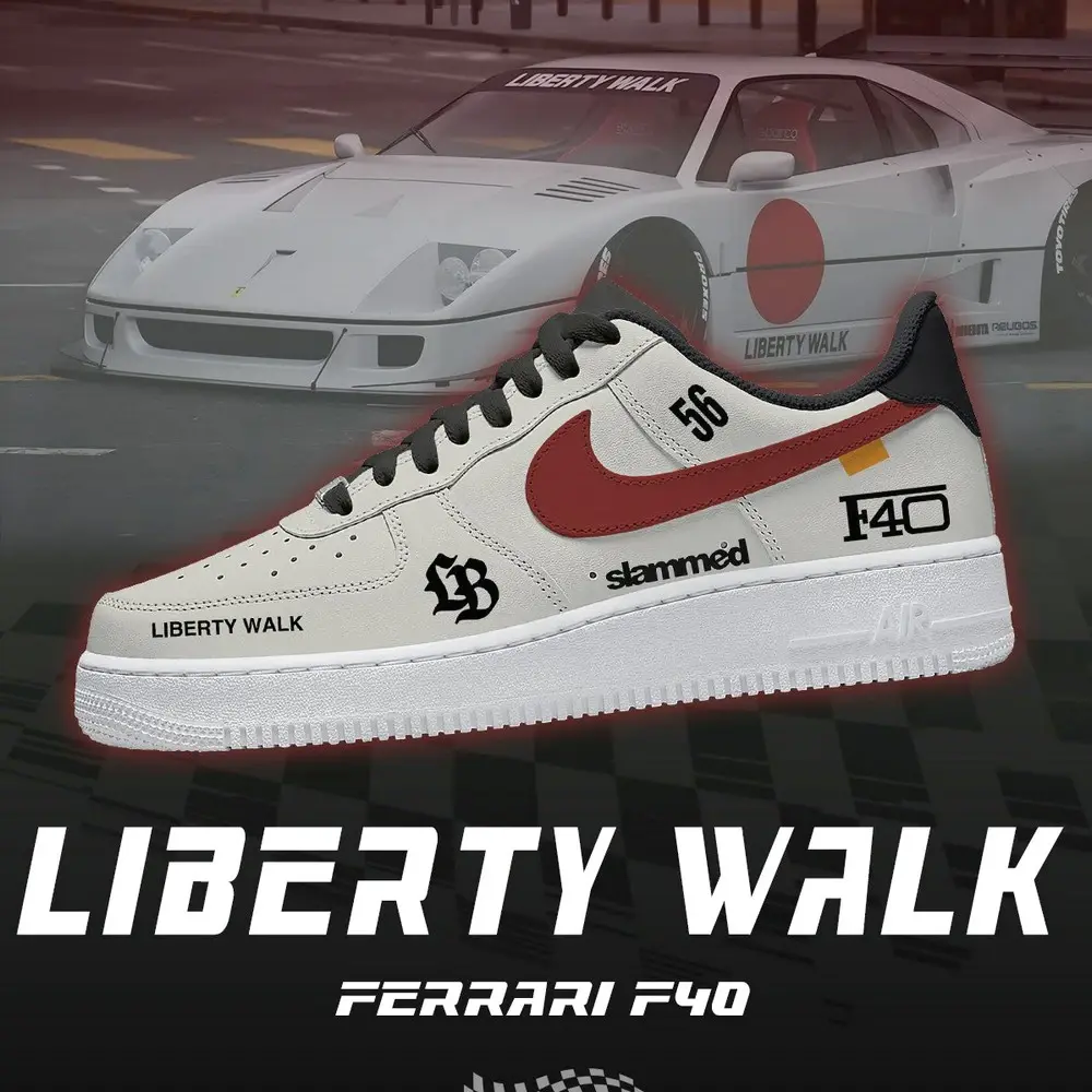 JWFancy LBWK F40  Air Low-Top Sneakers Shoes For Men And Women
