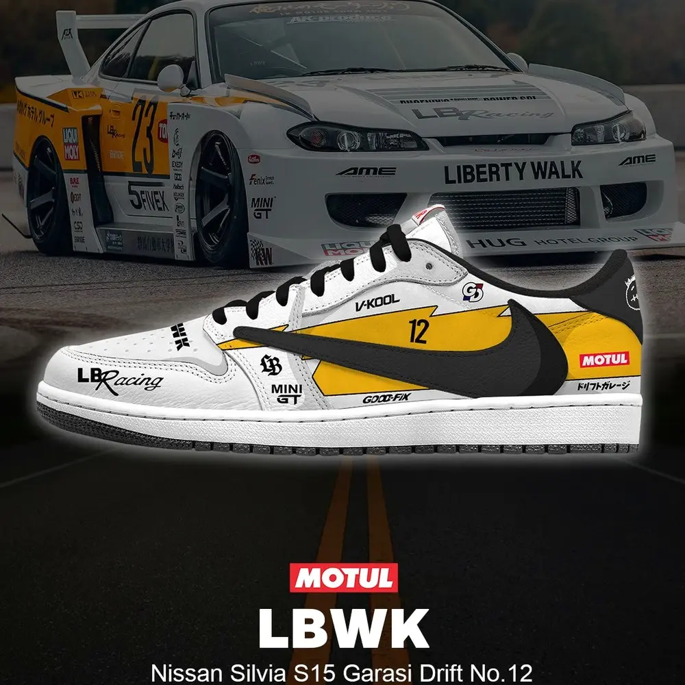 JWFancy LBWK S15 Garasi Drift V.2 AJ1 Low Sneakers Shoes For Men And Women