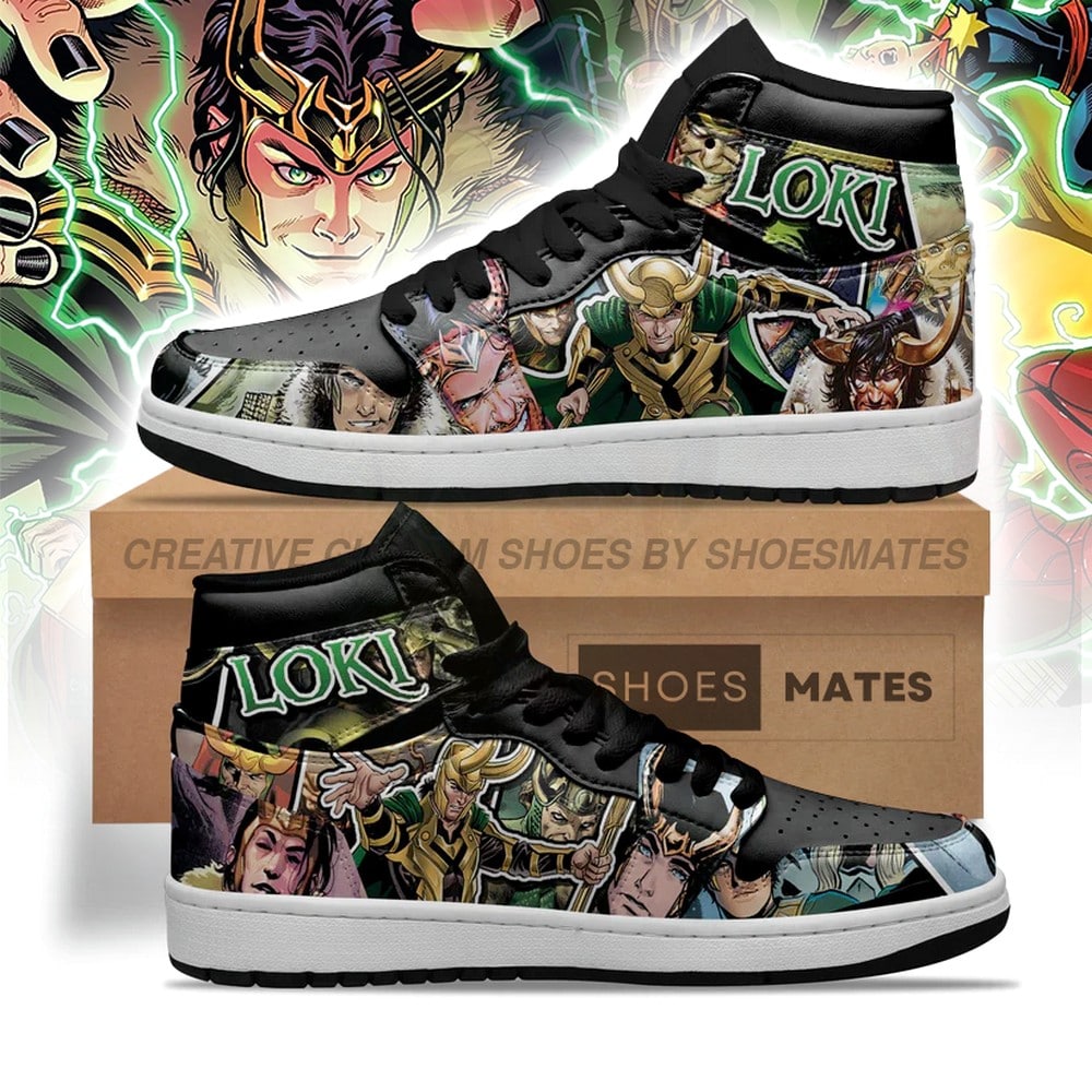 JWFancy Loki AJ1 High Sneakers Shoes For Men And Women