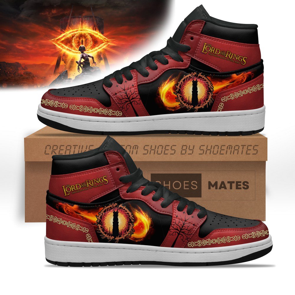 JWFancy Lord of the Rings AJ1 High Sneakers Shoes For Men And Women