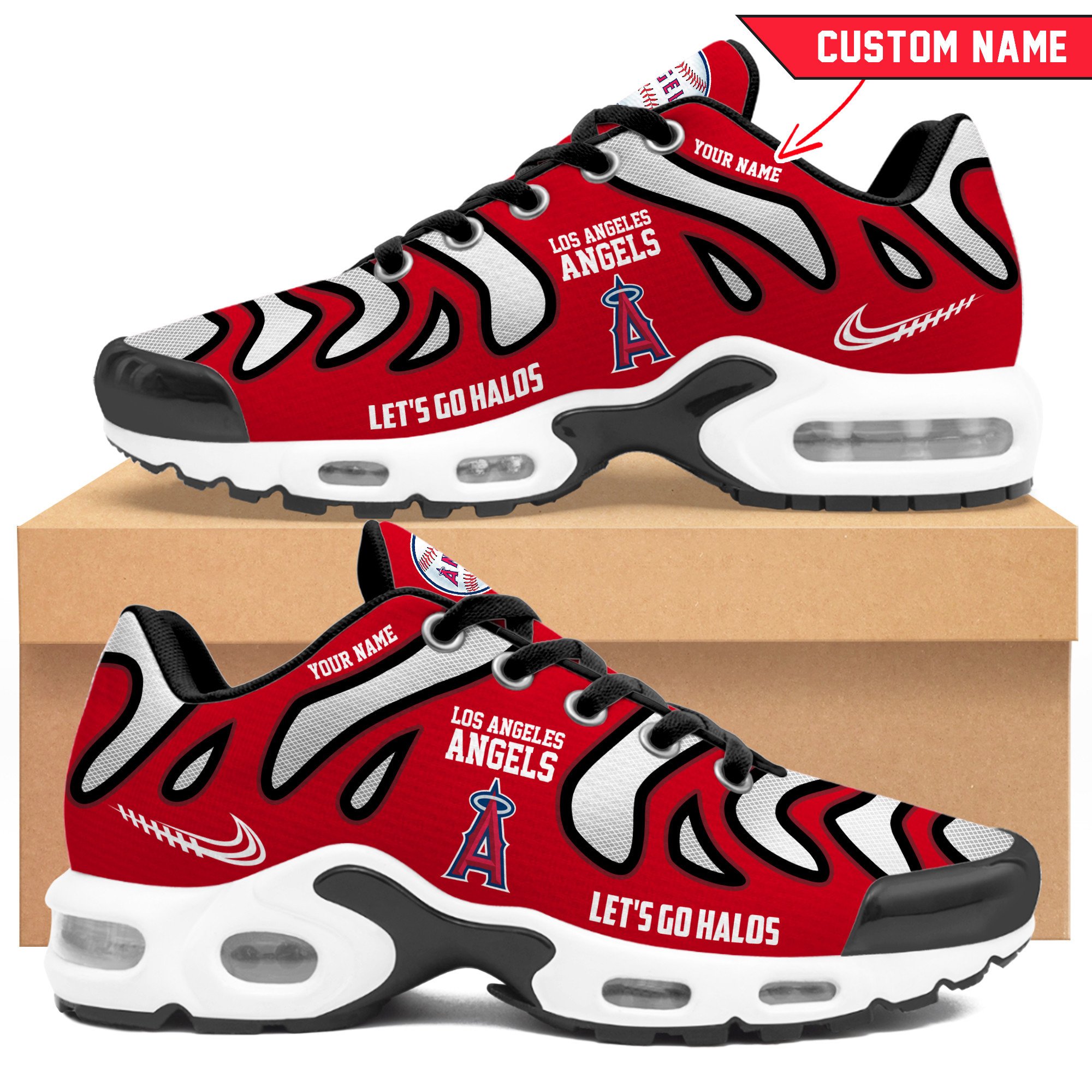 JWFancy Los Angeles Angels TN Shoes Sneakers For Men And Women