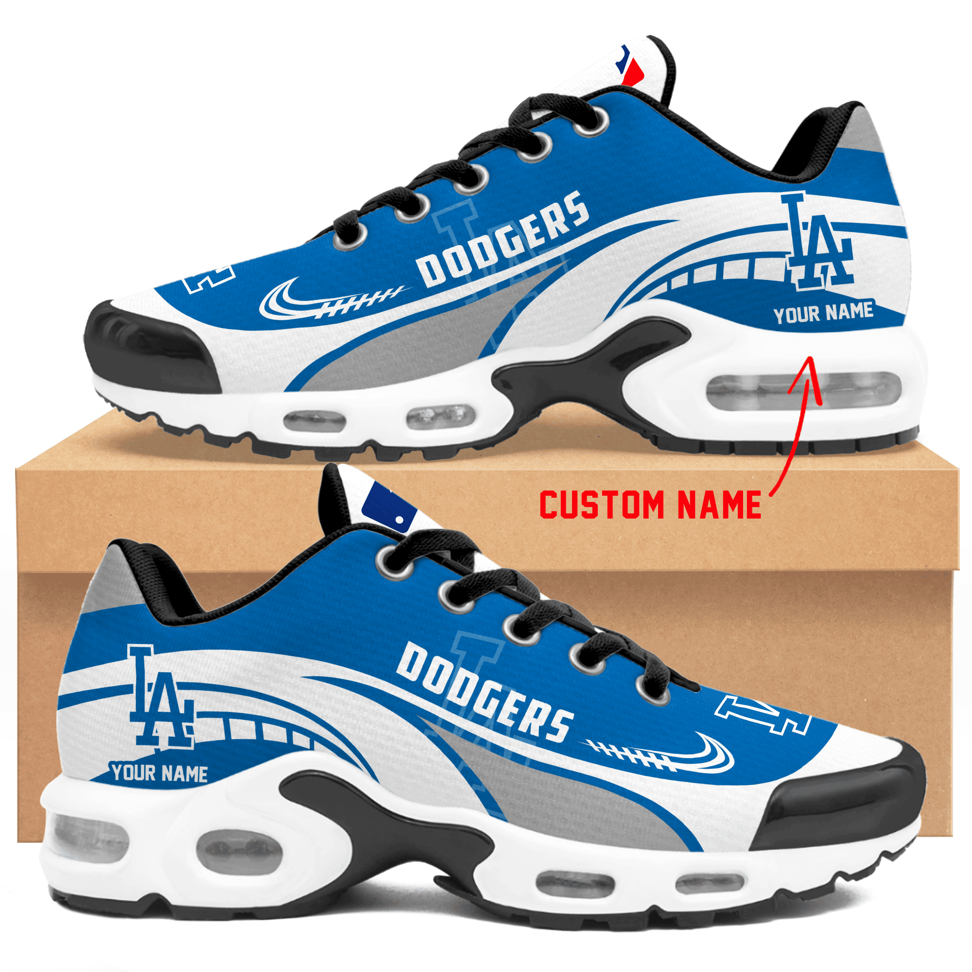 JWFancy Los Angeles Dodgers TN Shoes Sneakers For Men And Women