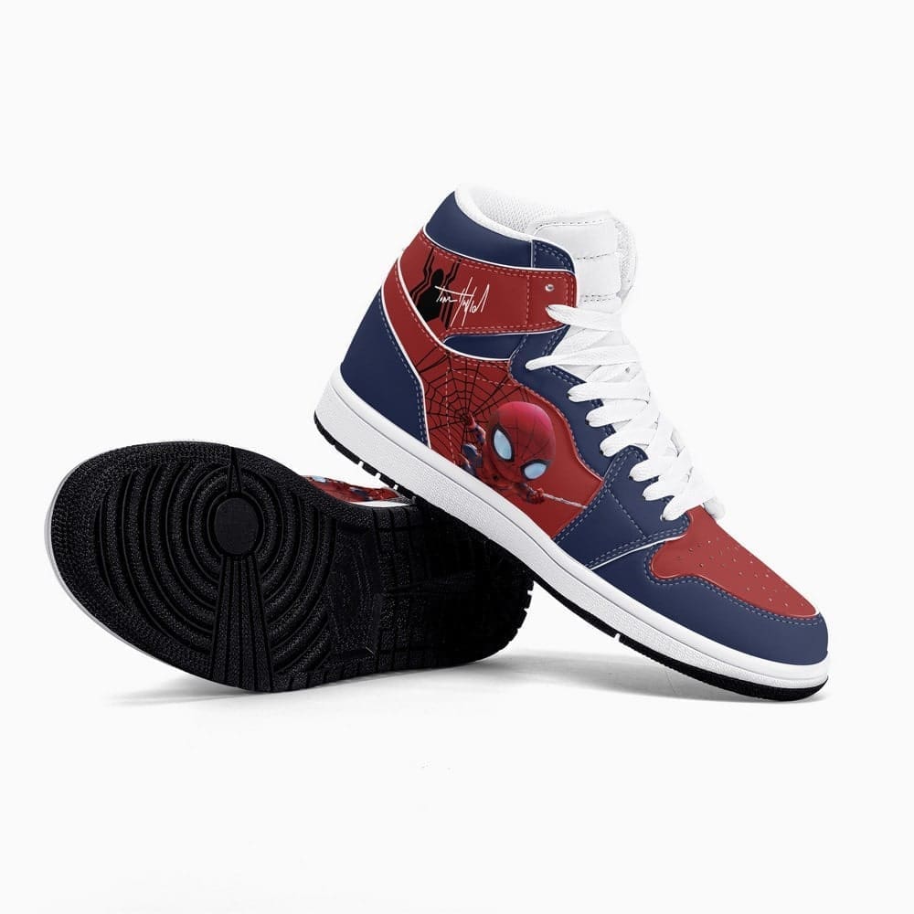 JWFancy Marvel Spiderman AJ1 High Sneakers Shoes For Men And Women
