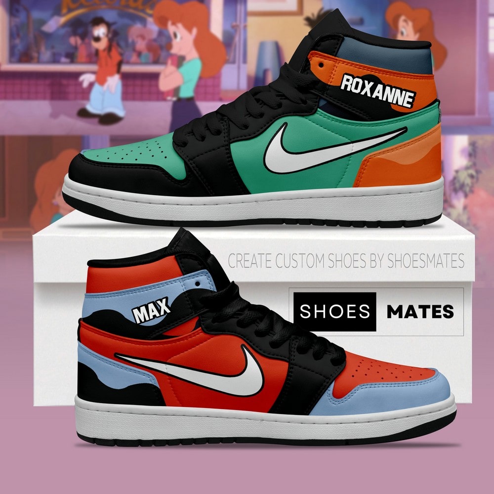 JWFancy Max & Roxanne AJ1 High Sneakers Shoes For Men And Women