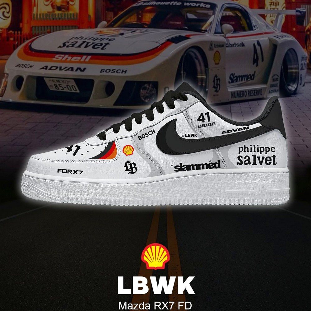 JWFancy Mazda RX7 FD Air Low-Top Sneakers Shoes For Men And Women
