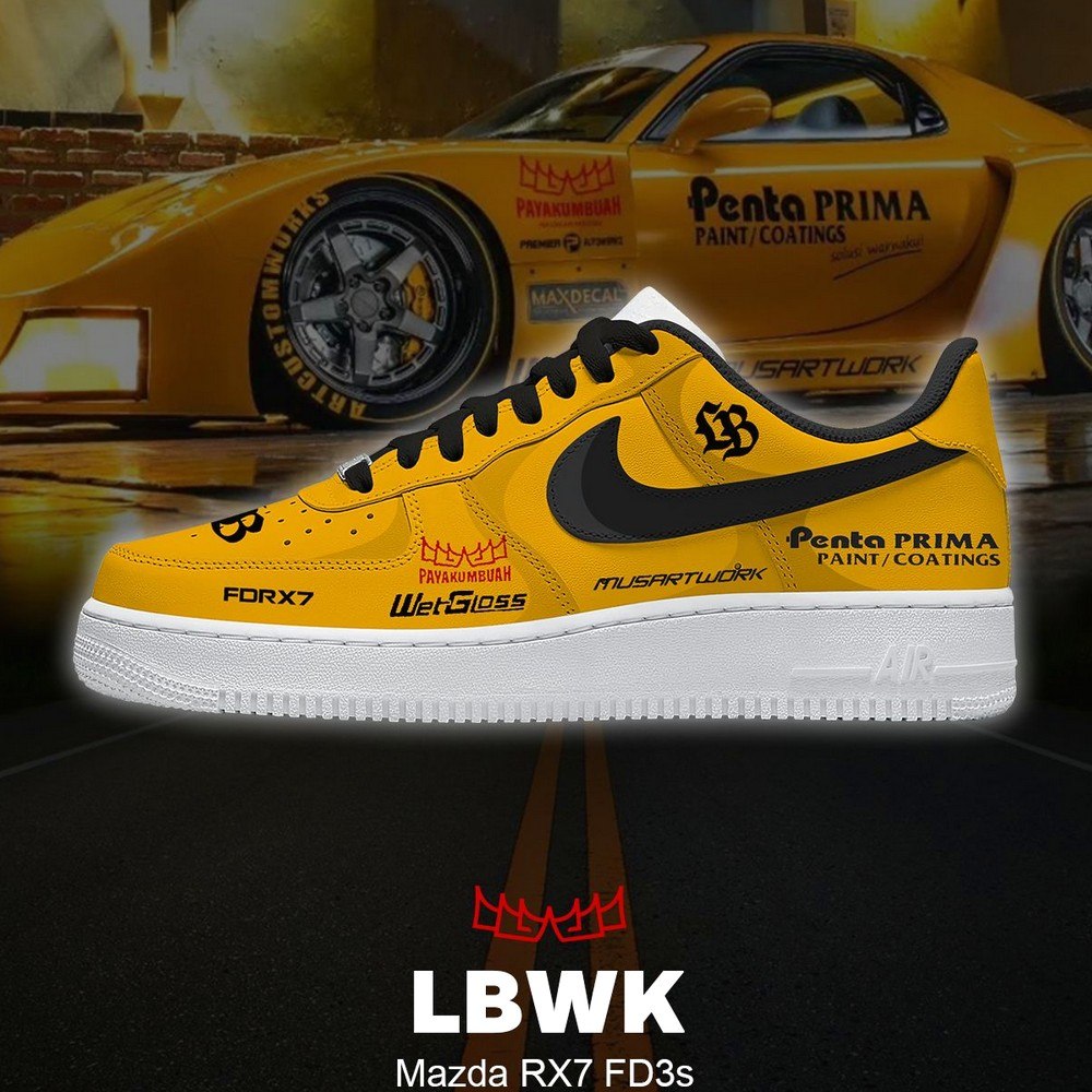JWFancy Mazda RX7 FD3s Air Low-Top Sneakers Shoes For Men And Women