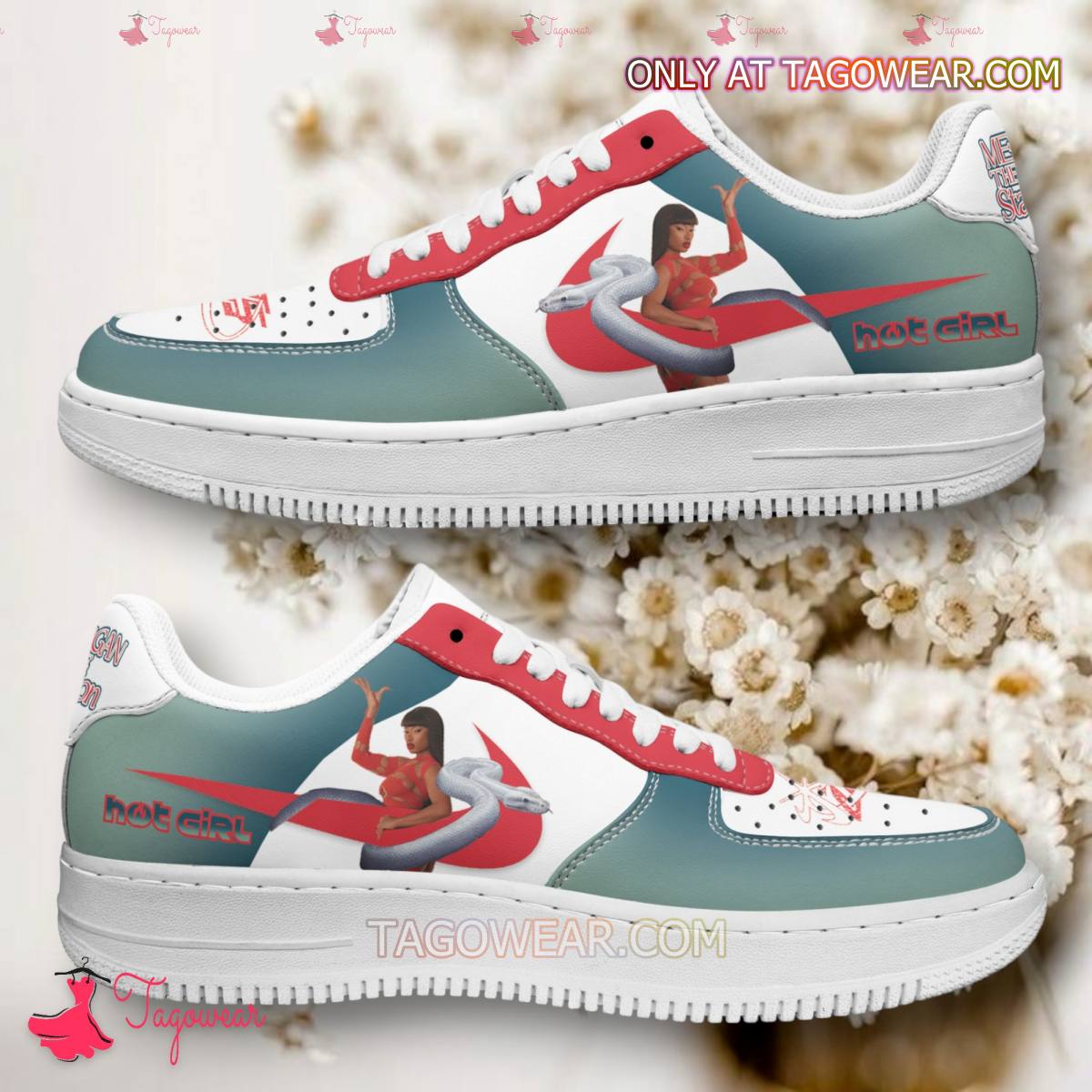 JWFancy Megan Thee Stallion Air Low-Top Sneakers Shoes For Men And Women