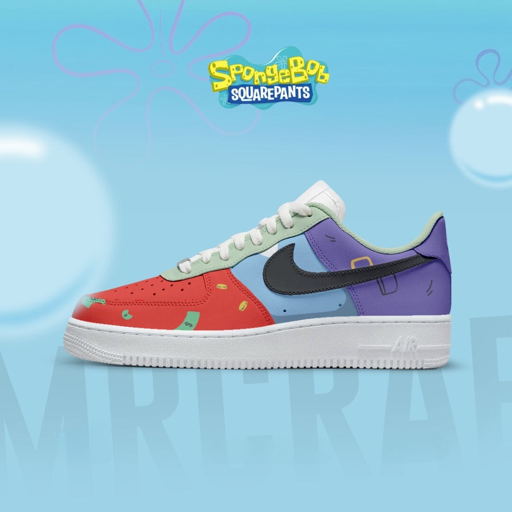 JWFancy Mr Crab Air Low-Top Sneakers Shoes For Men And Women