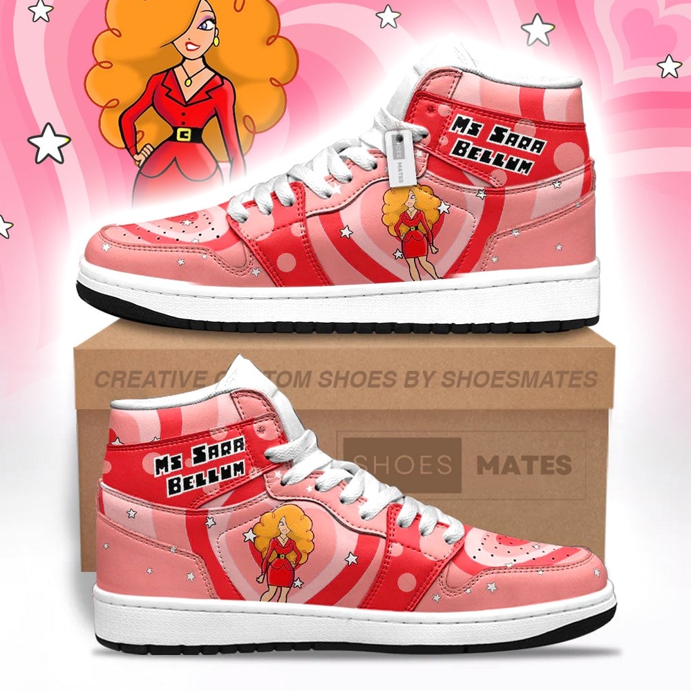 JWFancy Ms. Sara Bellum AJ1 High Sneakers Shoes For Men And Women