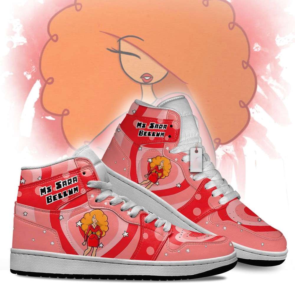 JWFancy Ms. Sara Bellum  AJ1 High Sneakers Shoes For Men And Women