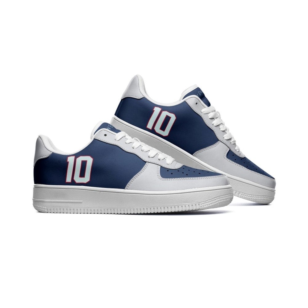 JWFancy New England Patriots Air Low-Top Sneakers Shoes For Men And Women