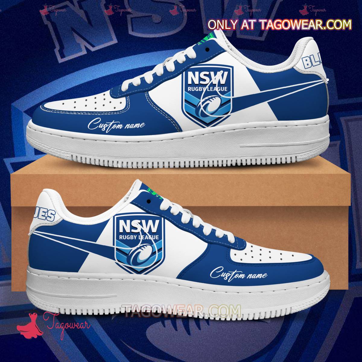 JWFancy New South Wales Air Low-Top Sneakers Shoes For Men And Women